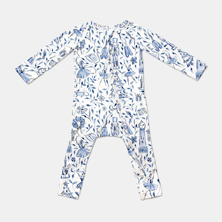 Christmas Nutcracker Toile Convertible Zippy - Zumbamboo