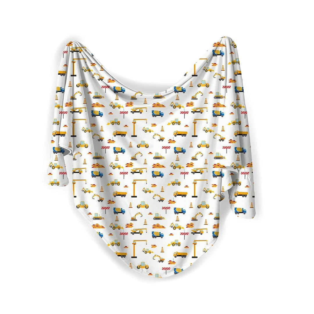 Construction Swaddle Blanket - Zumbamboo