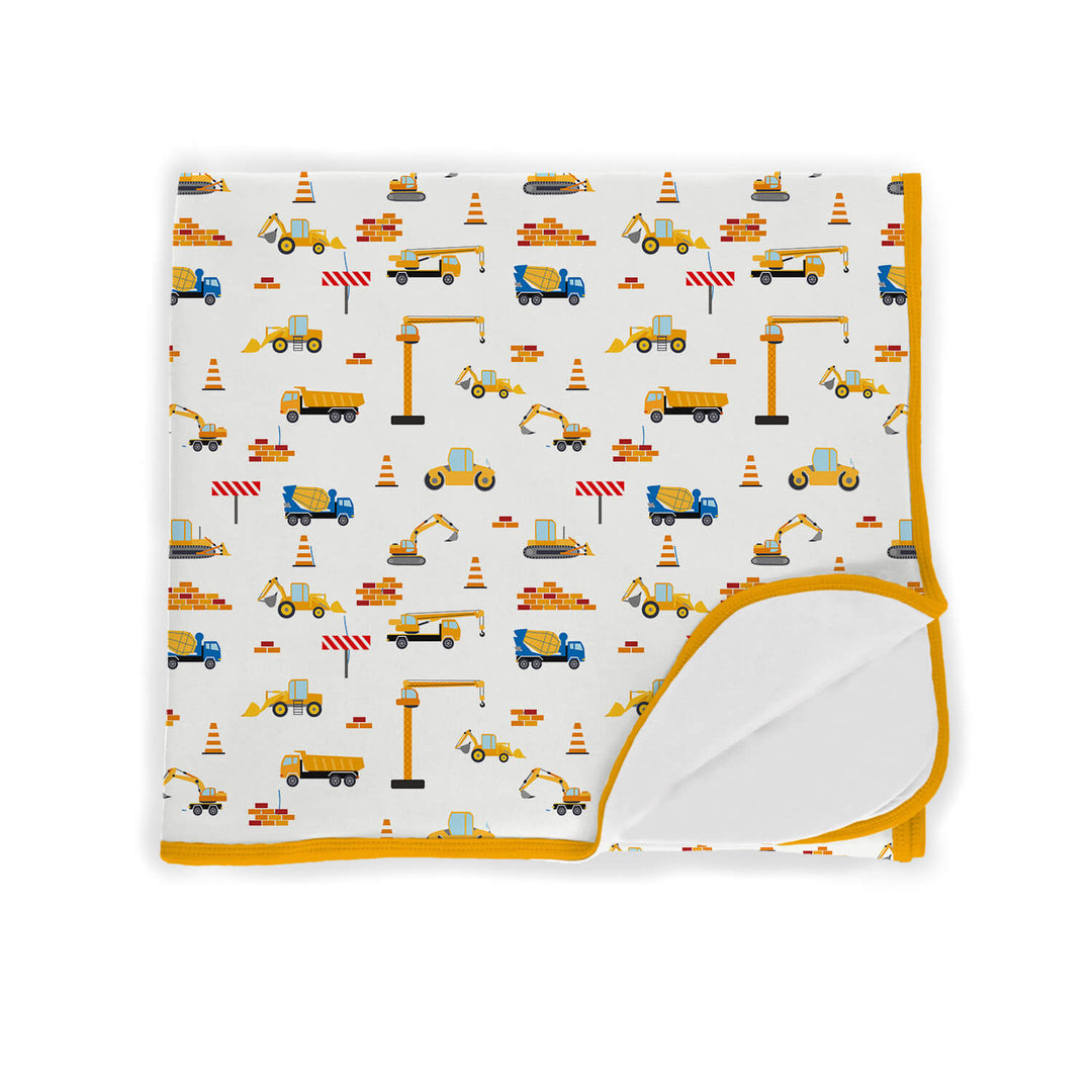Construction Baby Blanket