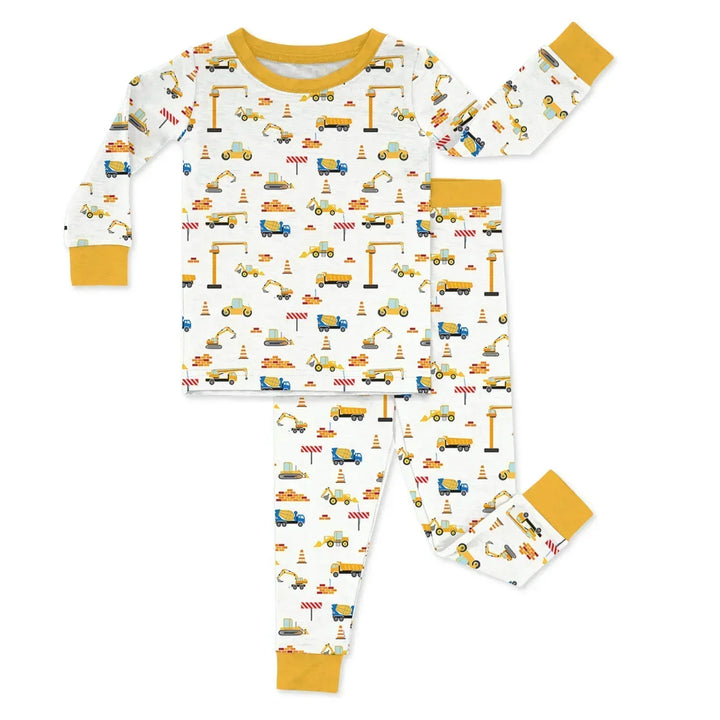Best-Selling Printed Two Piece Pajama Sets , Best-Selling Printed Two Piece Pajama Sets - Construction / 12-18M