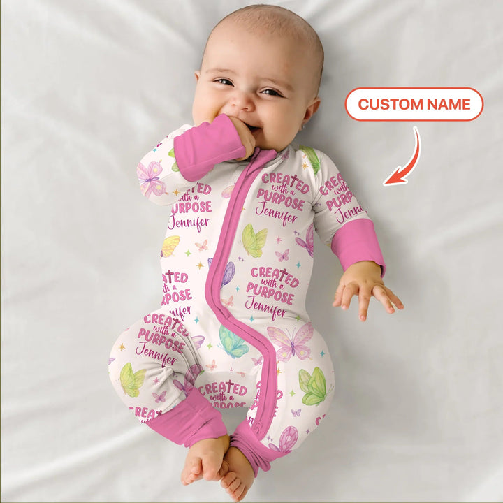 Created With A Purpose Custom Name Convertible Zippy - Zumbamboo