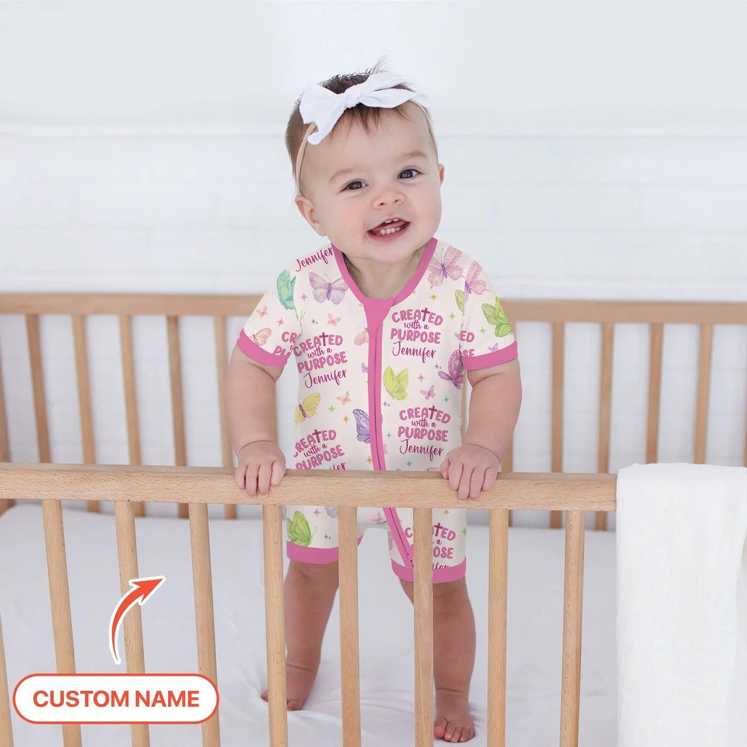 Created With A Purpose Custom Name Shorty Zippy - Zumbamboo