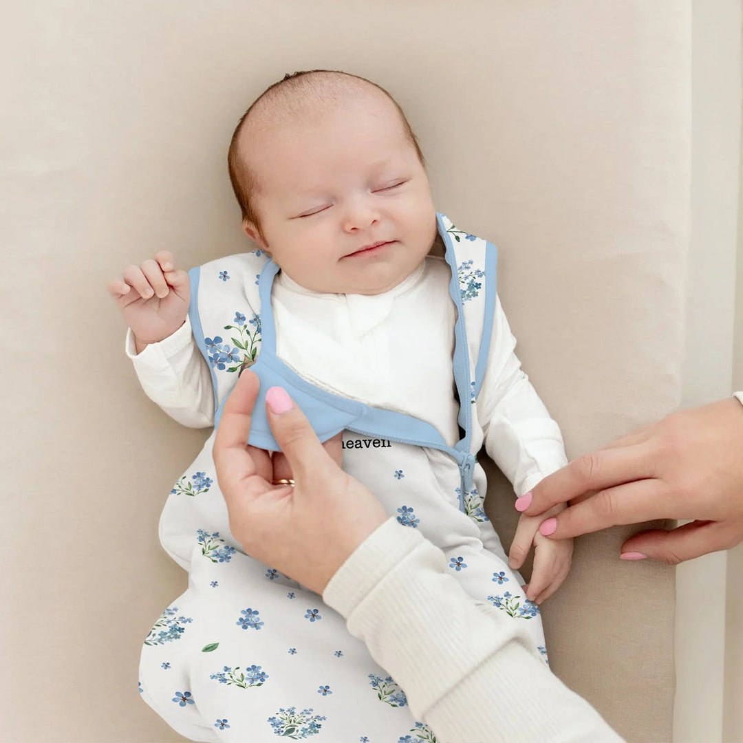 Custom Floral Sleep Bag - Hand picked for earth - Zumbamboo