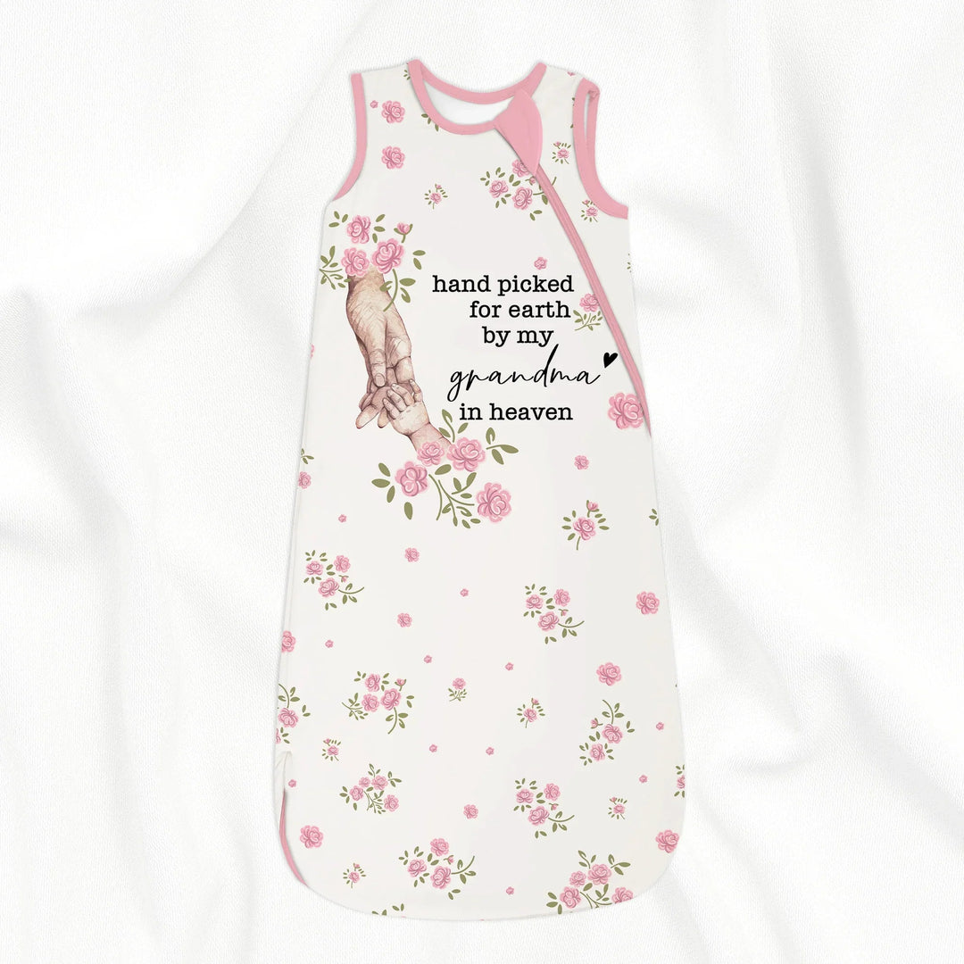 Custom Floral Sleep Bag - Hand picked for earth - Zumbamboo