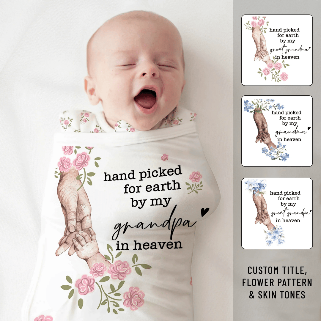 Custom Floral Sleep Bag Swaddler - Hand picked for earth - Zumbamboo