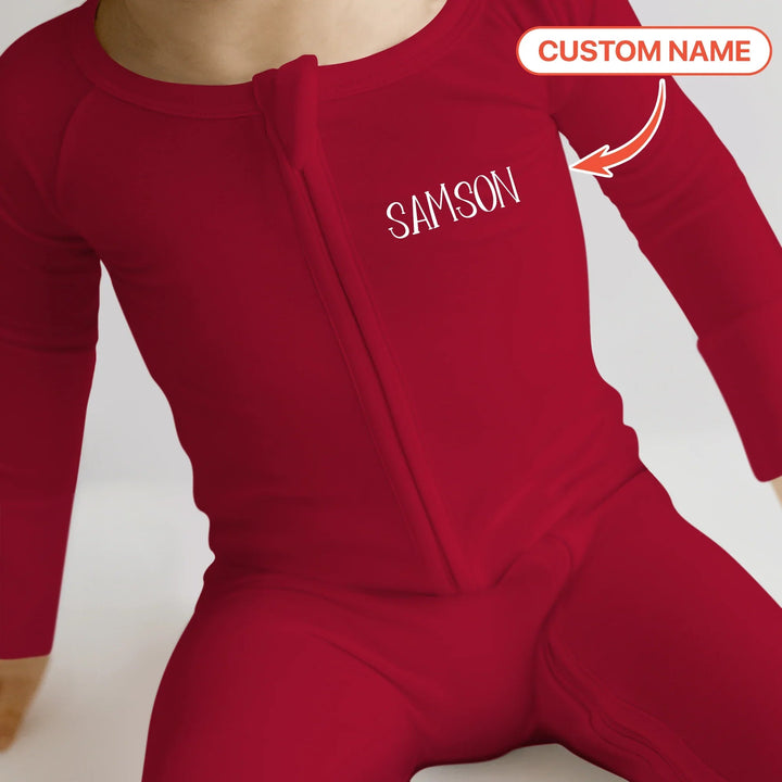 Custom Name My First Christmas Convertible Zippy - Zumbamboo