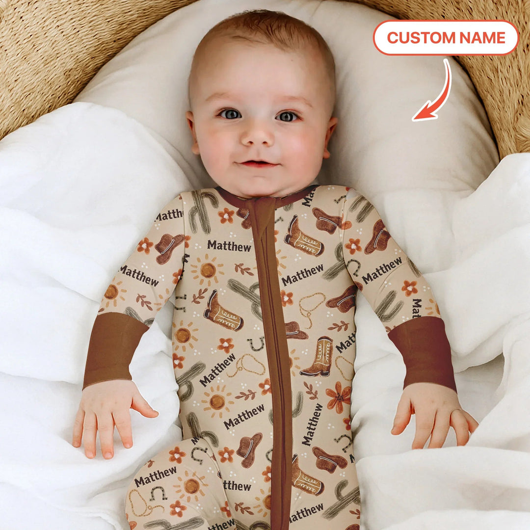 Custom Name Western Cowboy Stuff Convertible Zippy - Zumbamboo