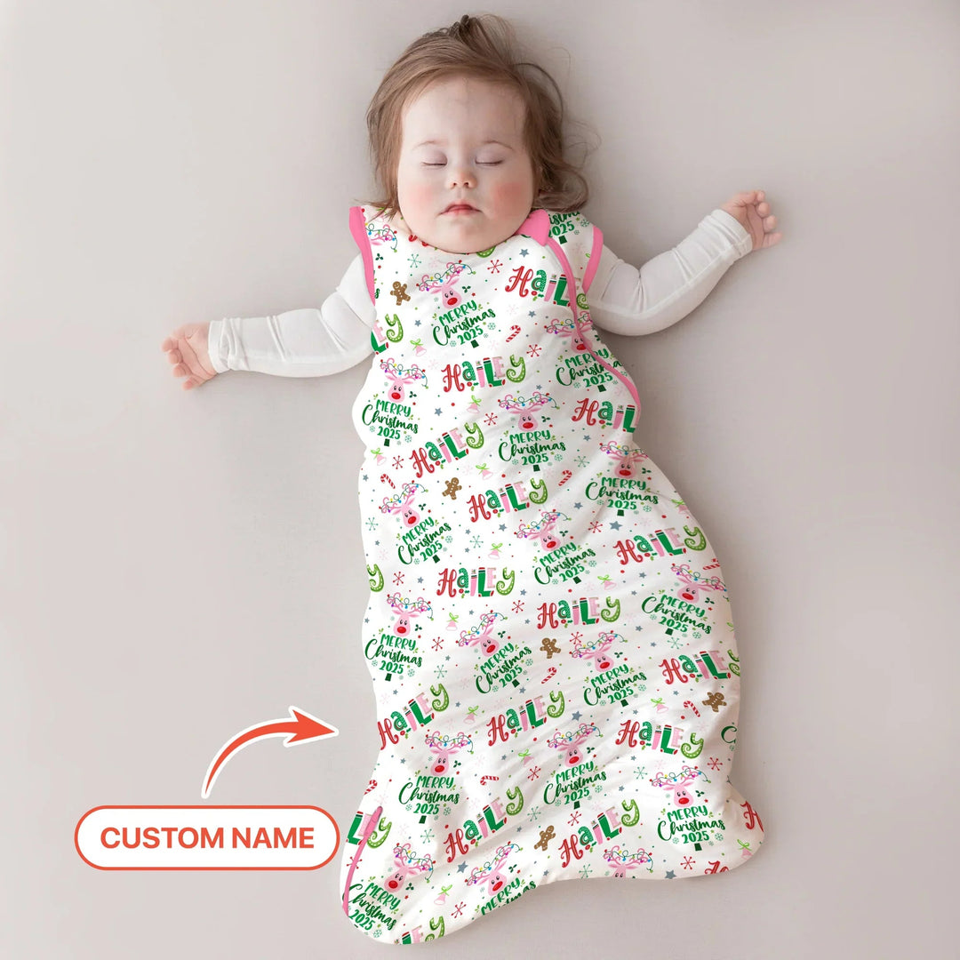 Custom Name "Whimsical Little Things" Sleep Bag - Zumbamboo