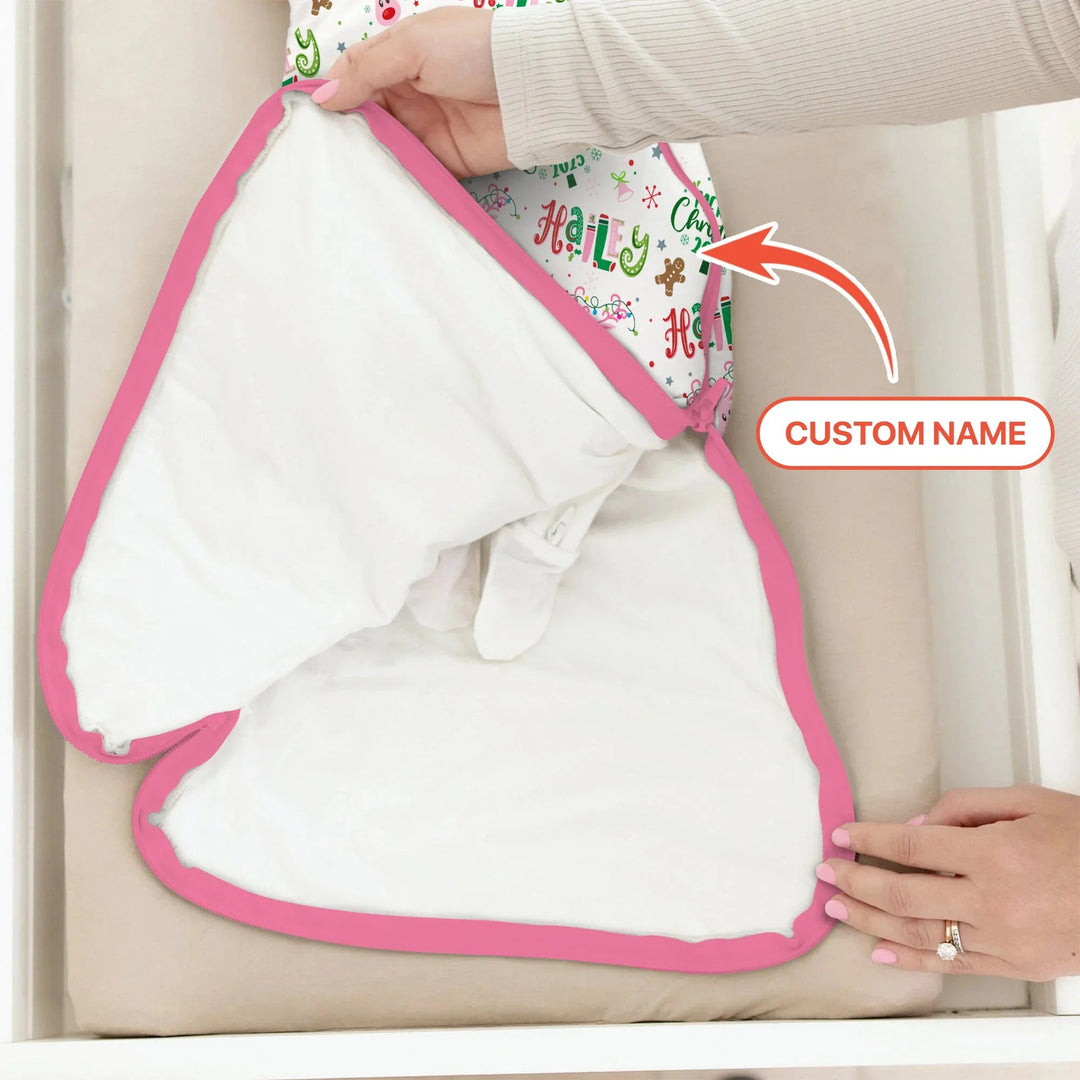 Custom Name "Whimsical Little Things" Sleep Bag - Zumbamboo
