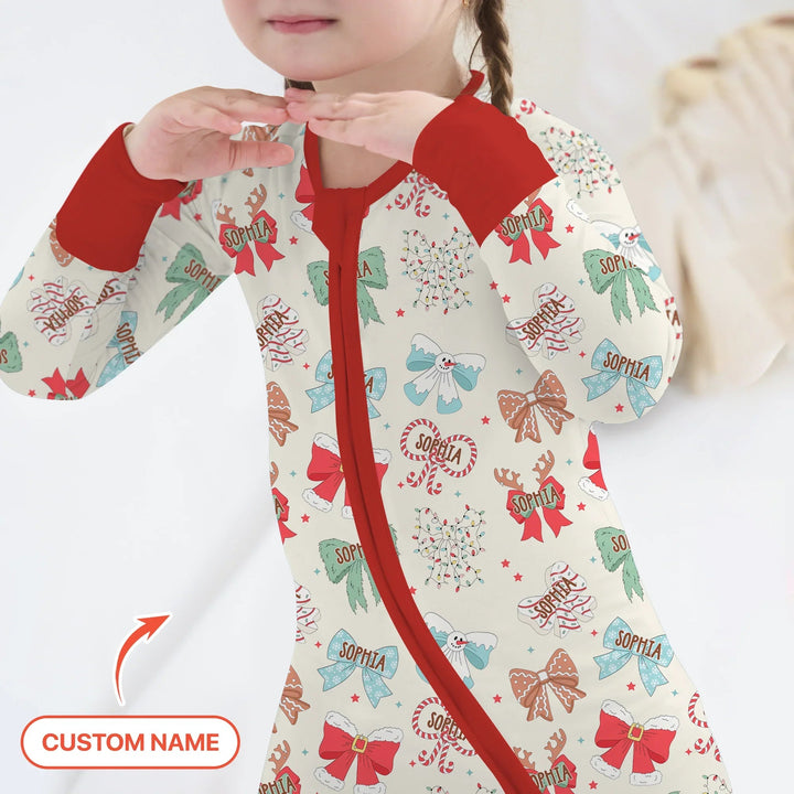 Custom Retro Bowl Christmas Convertible Zippy - Zumbamboo