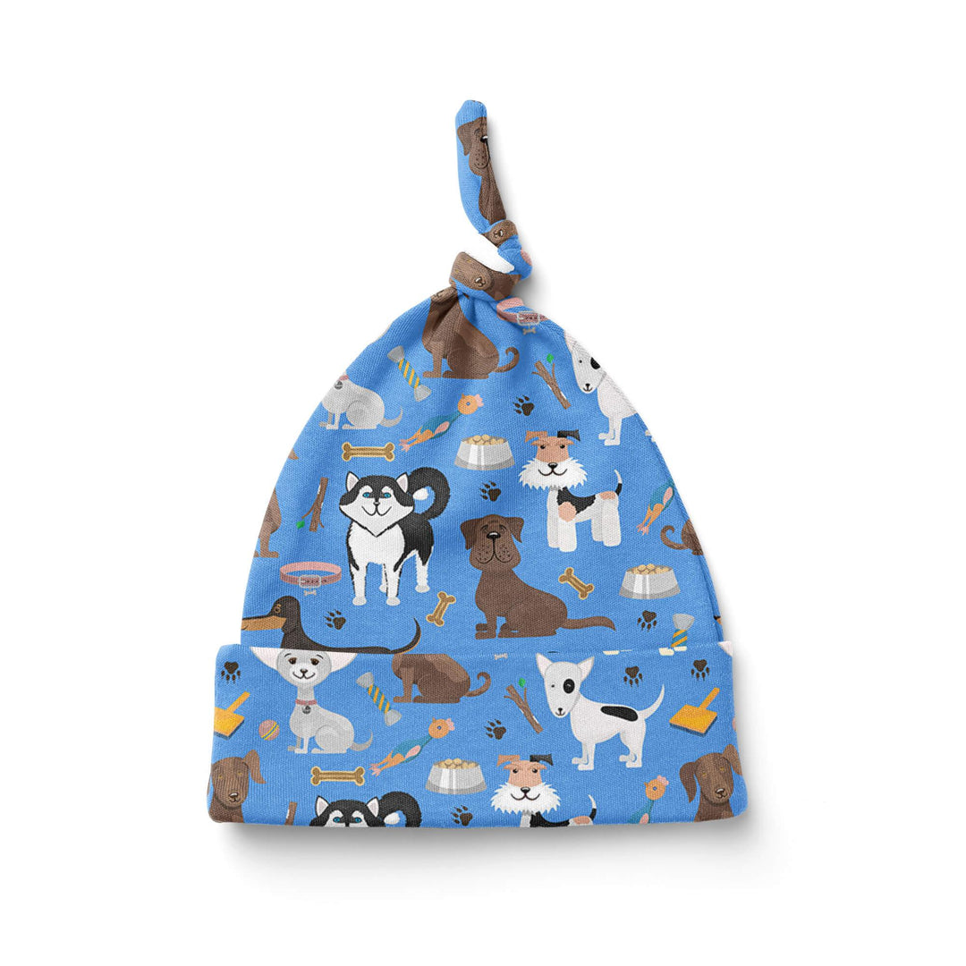 Dapper Dogs Knotted Hat , Dapper Dogs Knotted Hat - Default Title