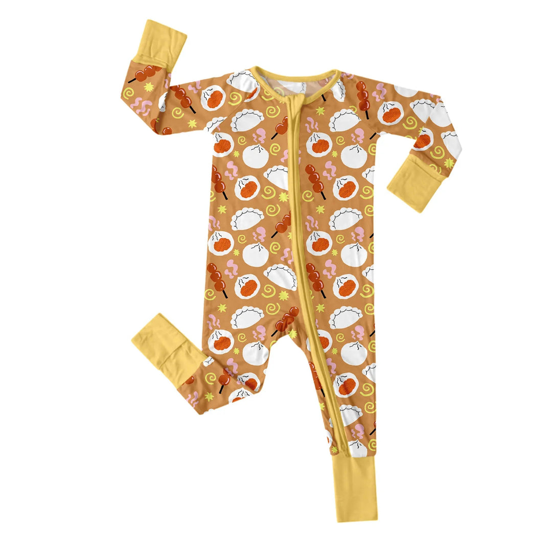 Dumpling Convertible Zippered Romper - Zumbamboo