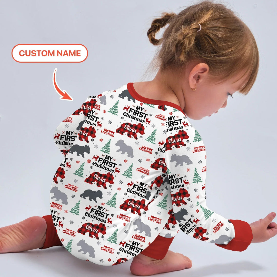 Family Bear First Christmas Convertible Zippy - Zumbamboo