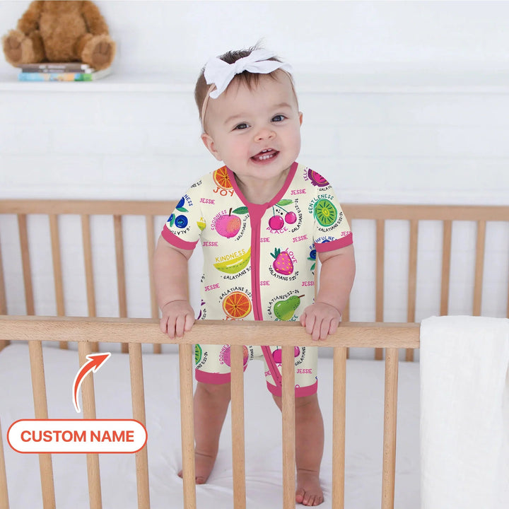 Fruit Of The Spirit Custom Name Shorty Zippy - Zumbamboo