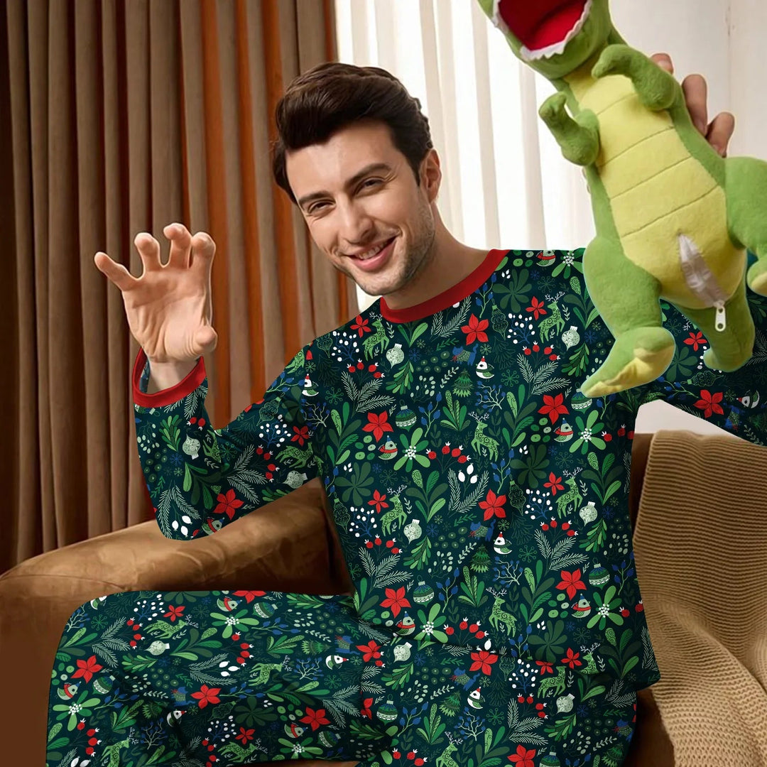 Garden of Joy Men's Pajama Set - Zumbamboo