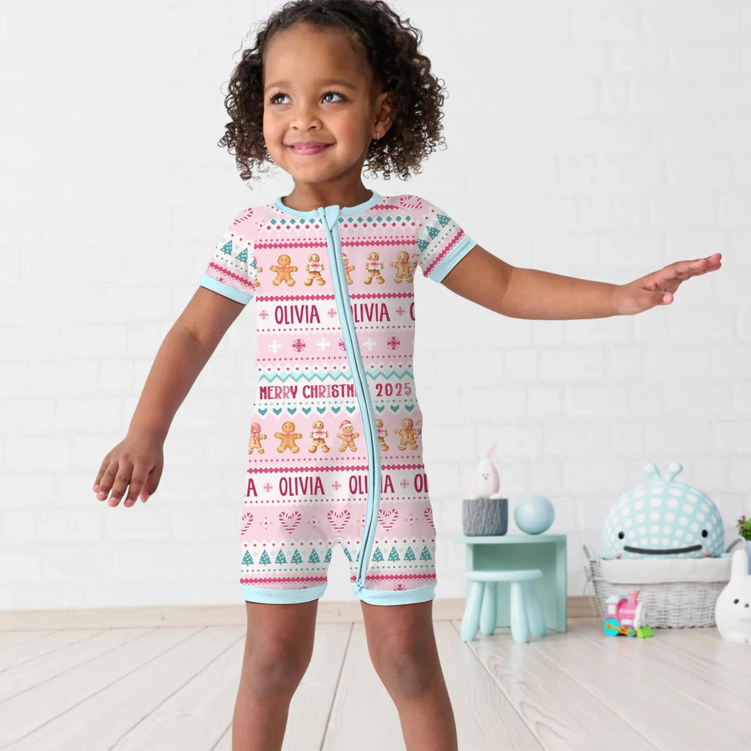 Gingerbread the Pink Custom Name Shorty Zippy - Zumbamboo