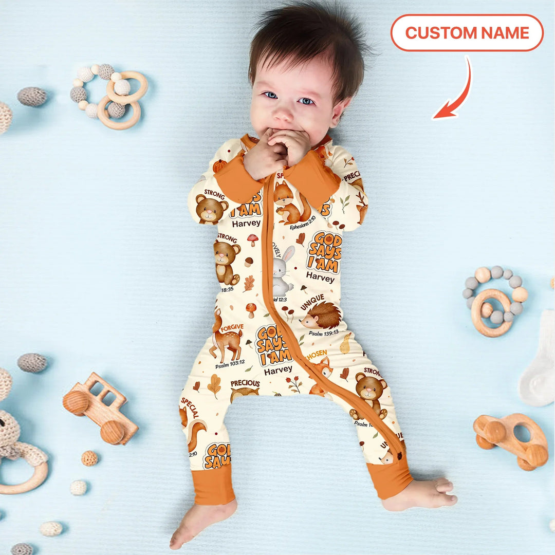 God Says I Am Autumn Faith Convertible Zippy - Zumbamboo