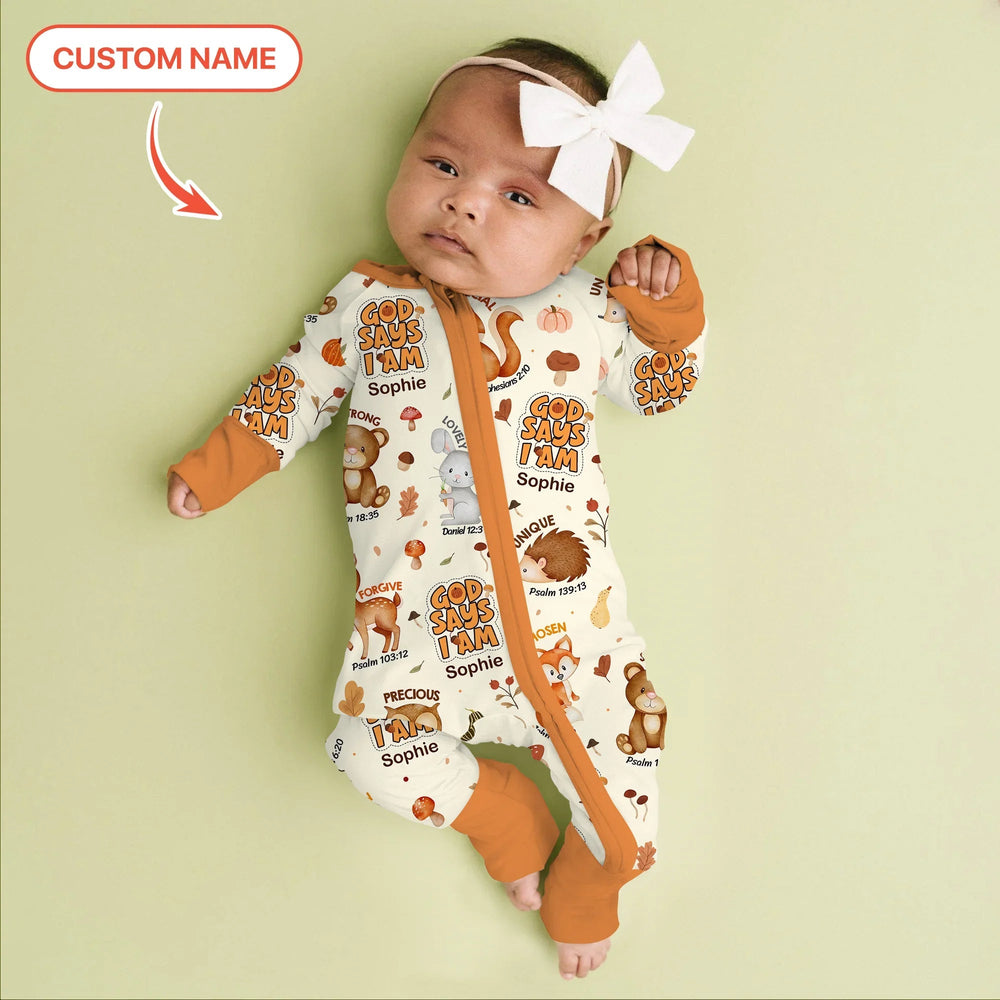 God Says I Am Autumn Faith Convertible Zippy - Zumbamboo