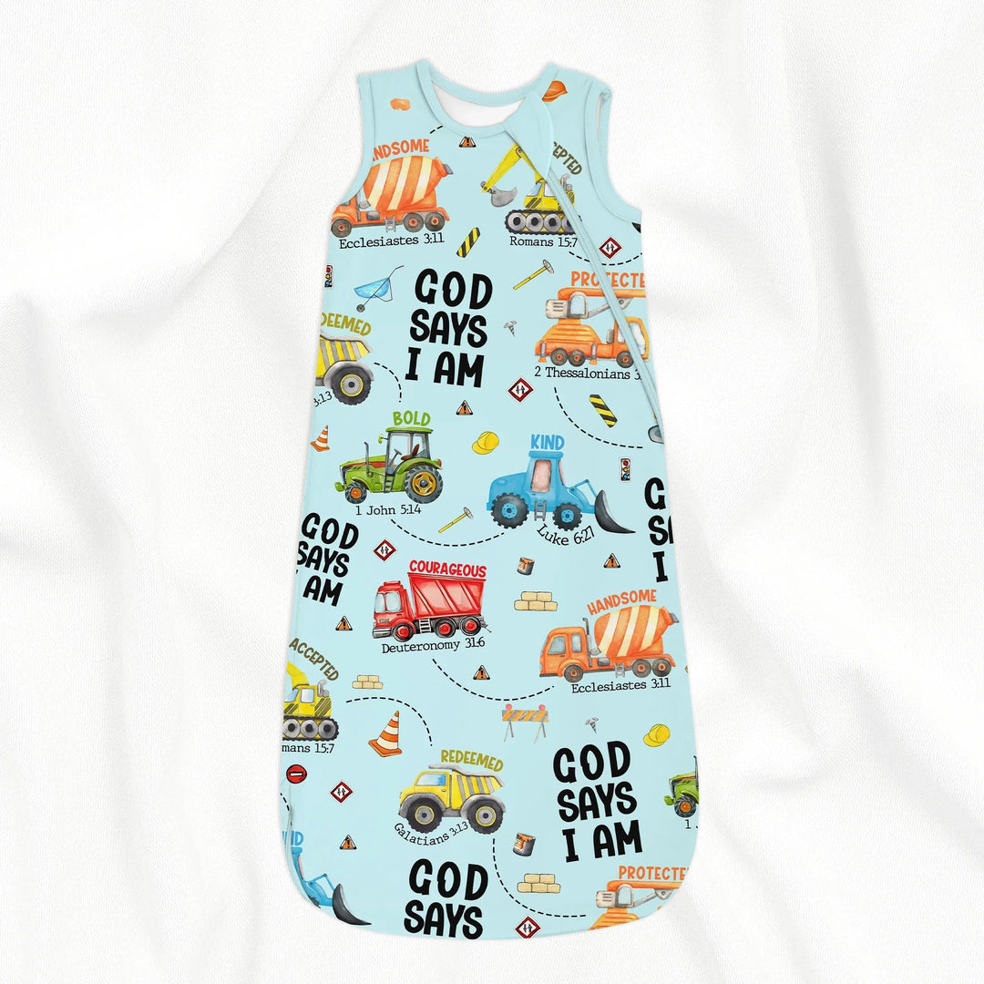 God Says I Am Sleep Bag 1.0 TOG - Zumbamboo