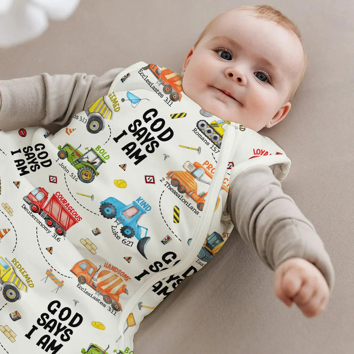 God Says I Am Sleep Bag 1.0 TOG - Zumbamboo