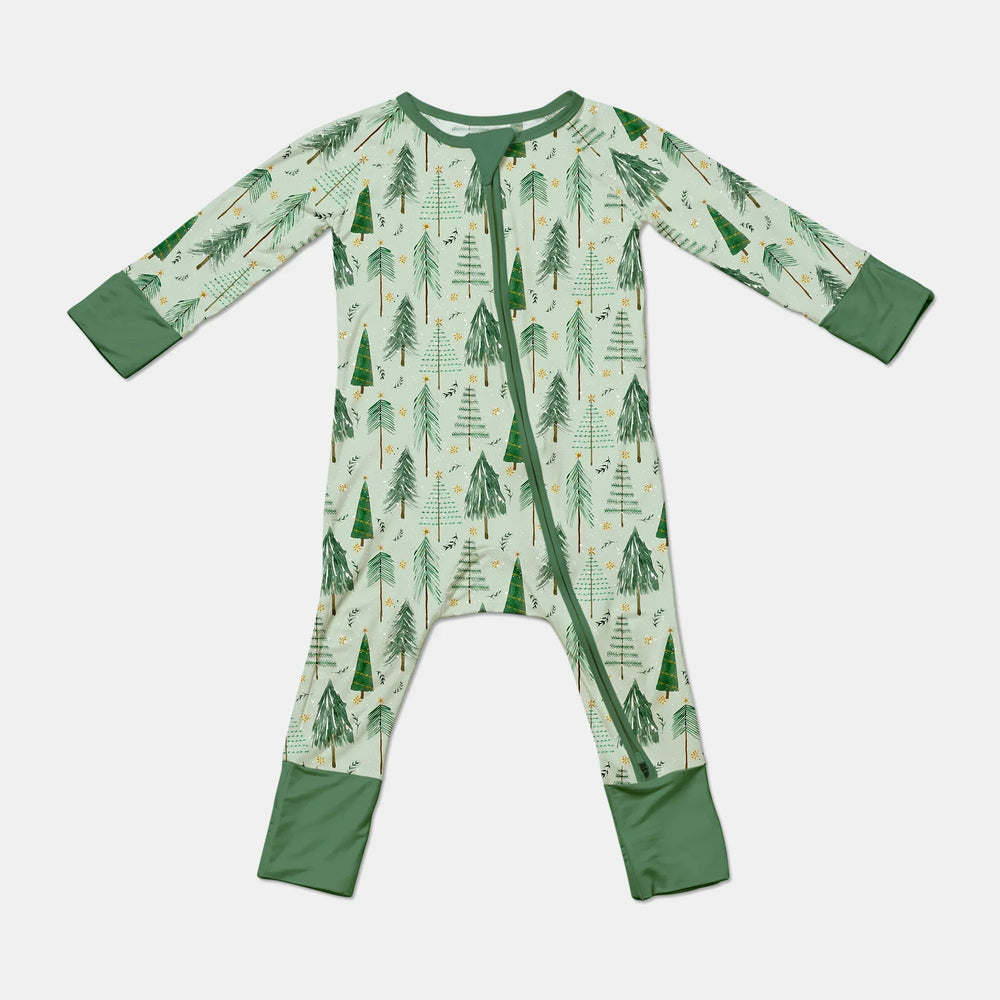 Green Christmas Tree Farm Convertible Zippy - Zumbamboo