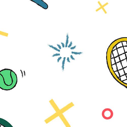 Green Tennis Shorty Zippered Romper , Green Tennis Shorty Zippered Romper - 0-3M