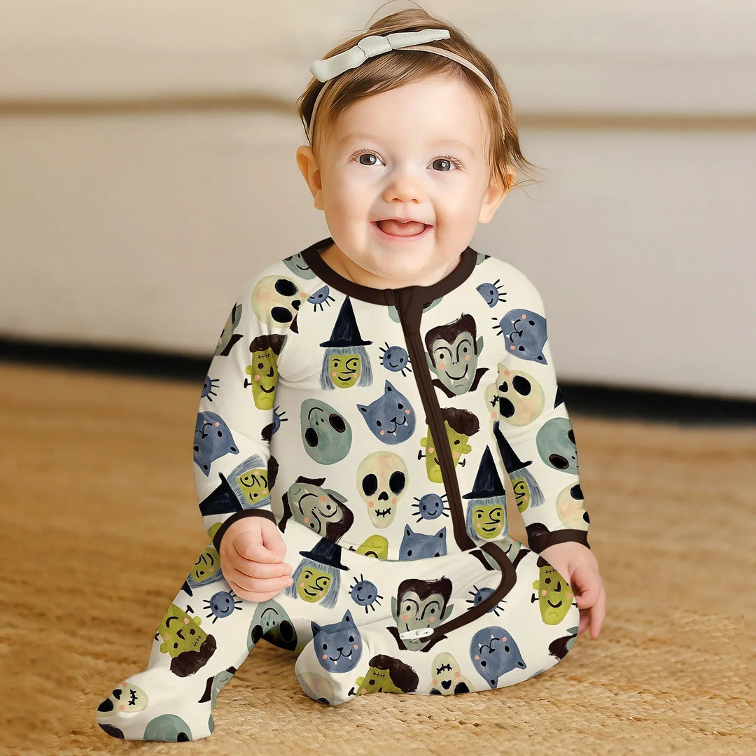 Halloween Face Convertible Zippy - Zumbamboo