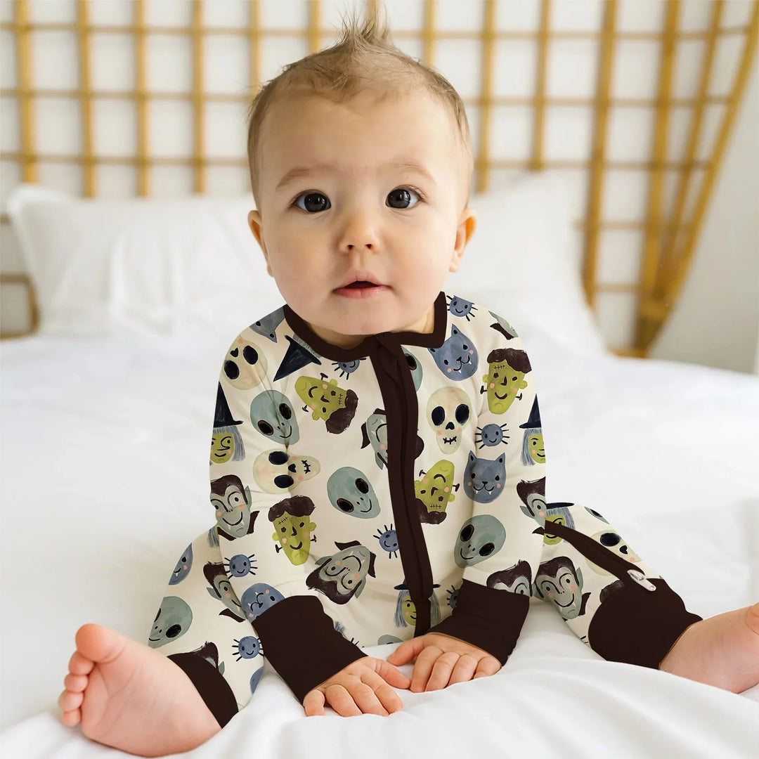 Halloween Face Convertible Zippy - Zumbamboo