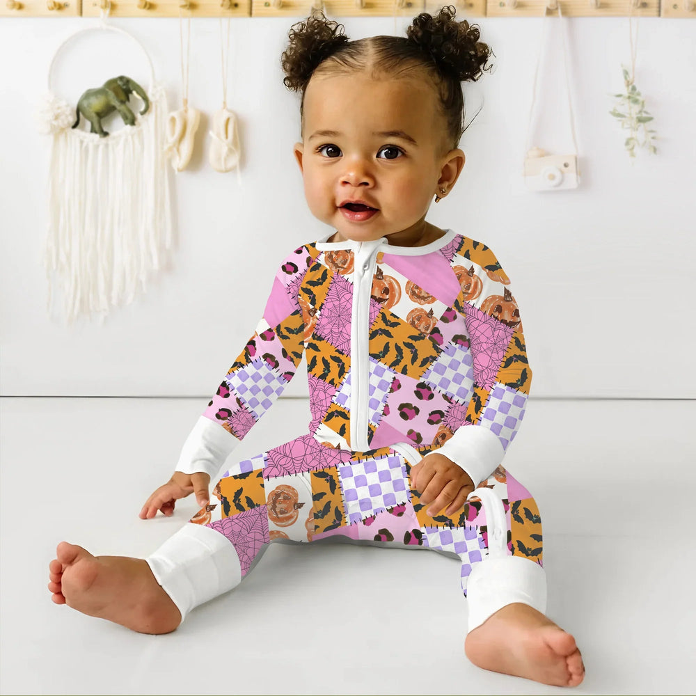 Halloween Patchwork Convertible Zippy - Zumbamboo