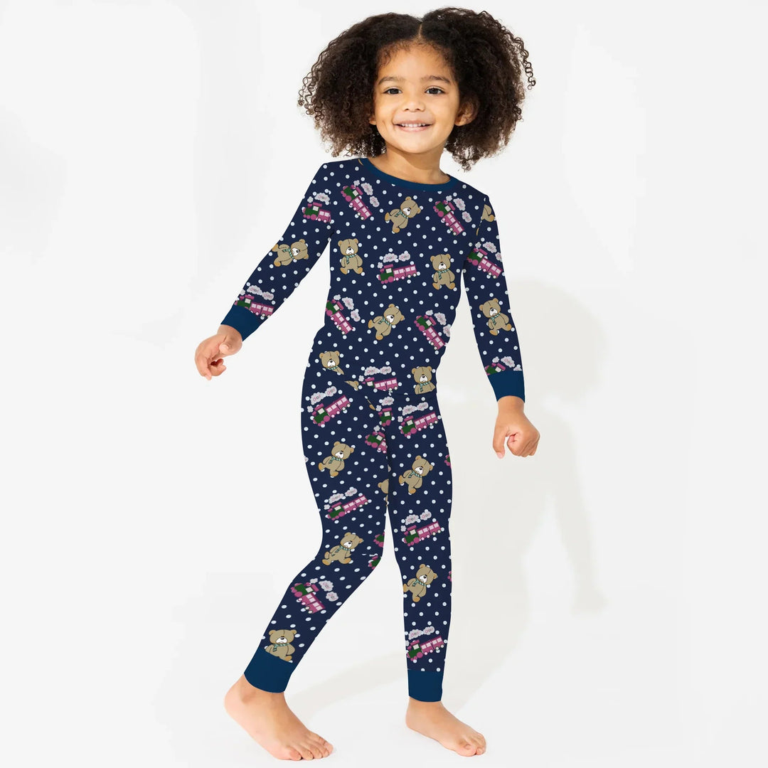 Huntrix Choo Choo Two Piece Long Sleeve Pajama Set - Zumbamboo