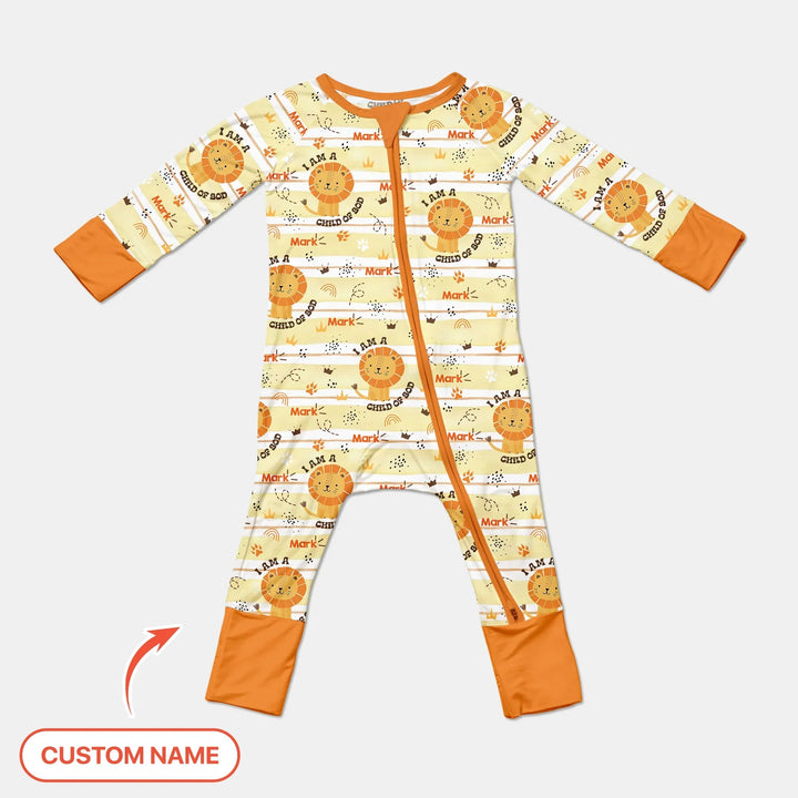 I Am A Child Of God Custom Name Boy Convertible Zippy - Zumbamboo