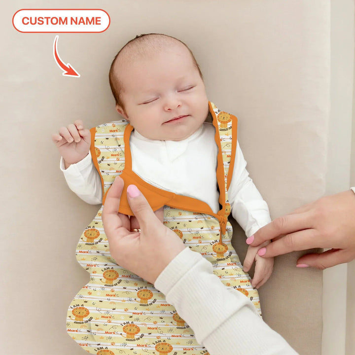 I Am A Child Of God Custom Name Boy Sleep Bag - Zumbamboo