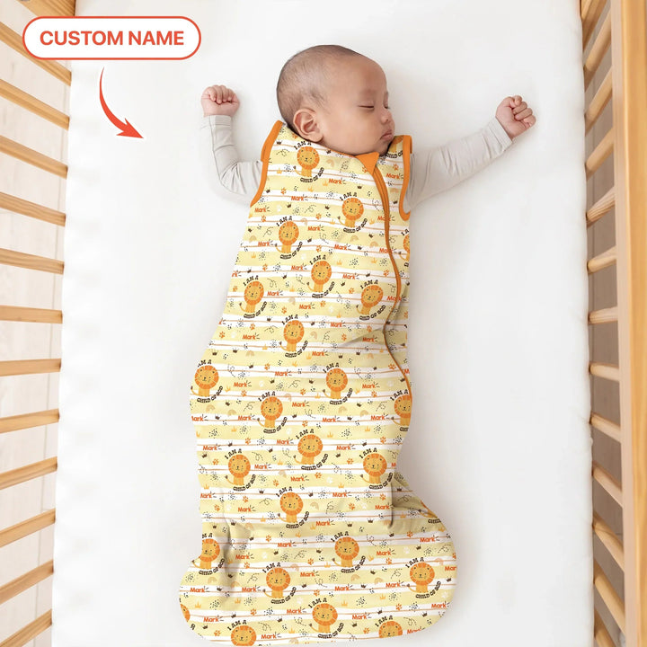 I Am A Child Of God Custom Name Boy Sleep Bag - Zumbamboo