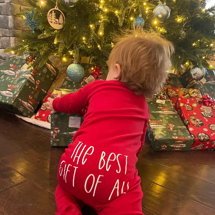 Custom Name My First Christmas Convertible Zippy , Custom Name My First Christmas Convertible Zippy - 0-3M