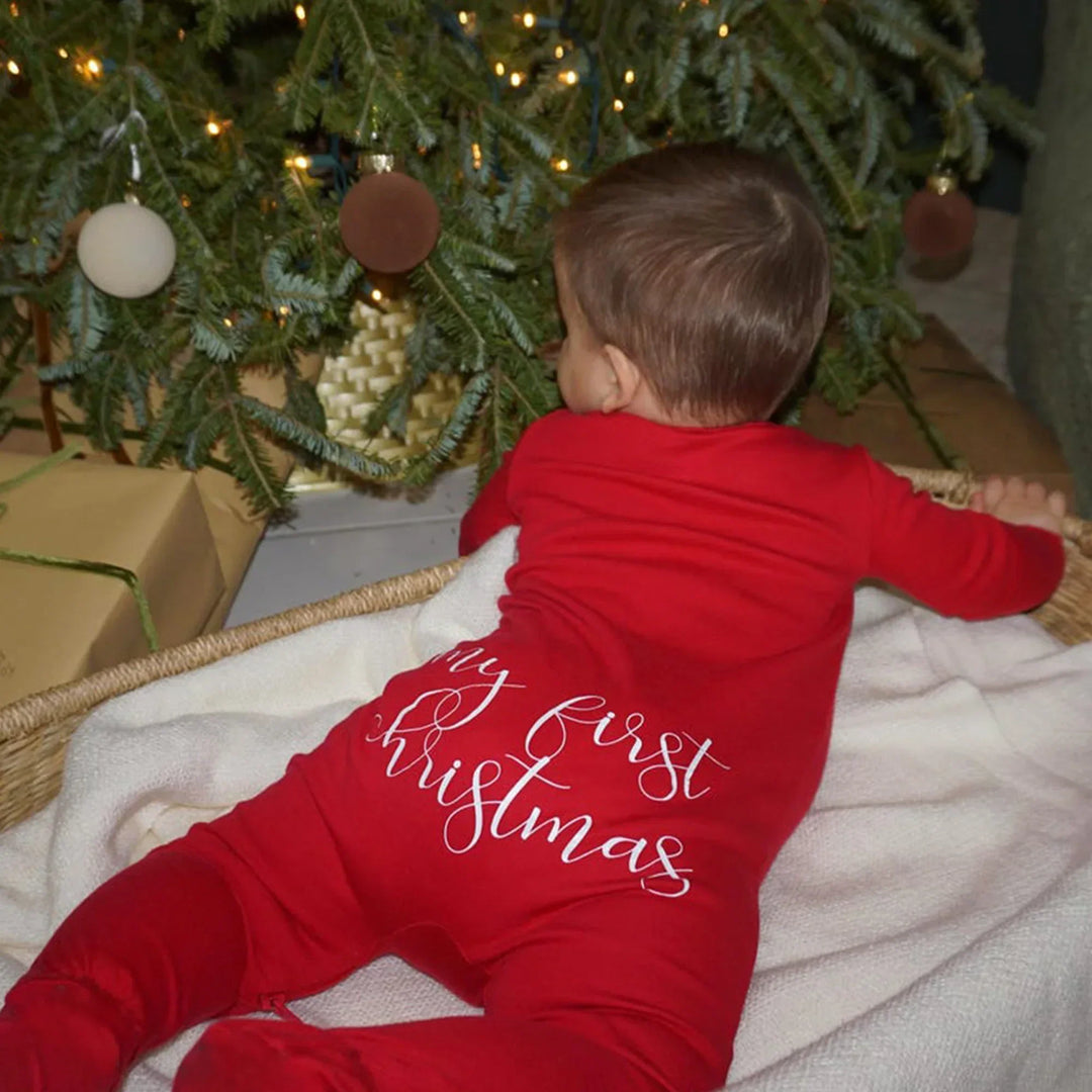 Custom Name My First Christmas Convertible Zippy , Custom Name My First Christmas Convertible Zippy - 0-3M