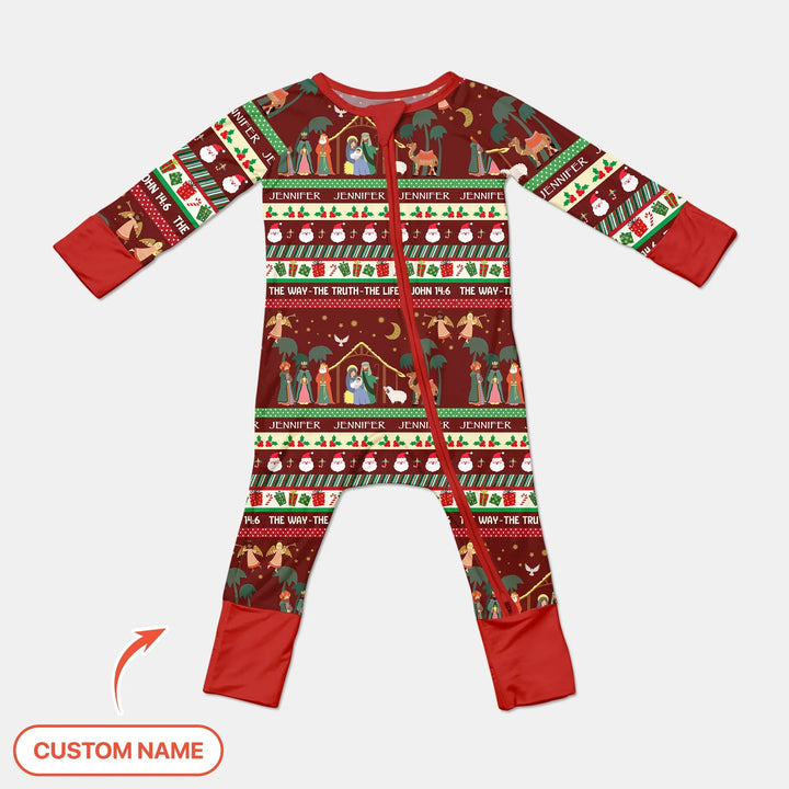 Jesus The Way The Truth The Life Custom Name Convertible Zippy - Zumbamboo