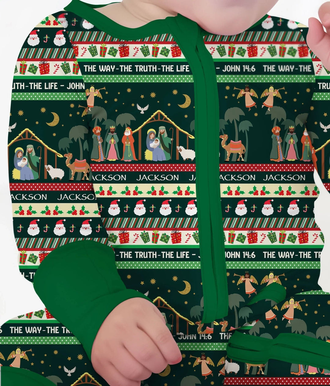 Jesus The Way The Truth The Life Custom Name Convertible Zippy - Zumbamboo