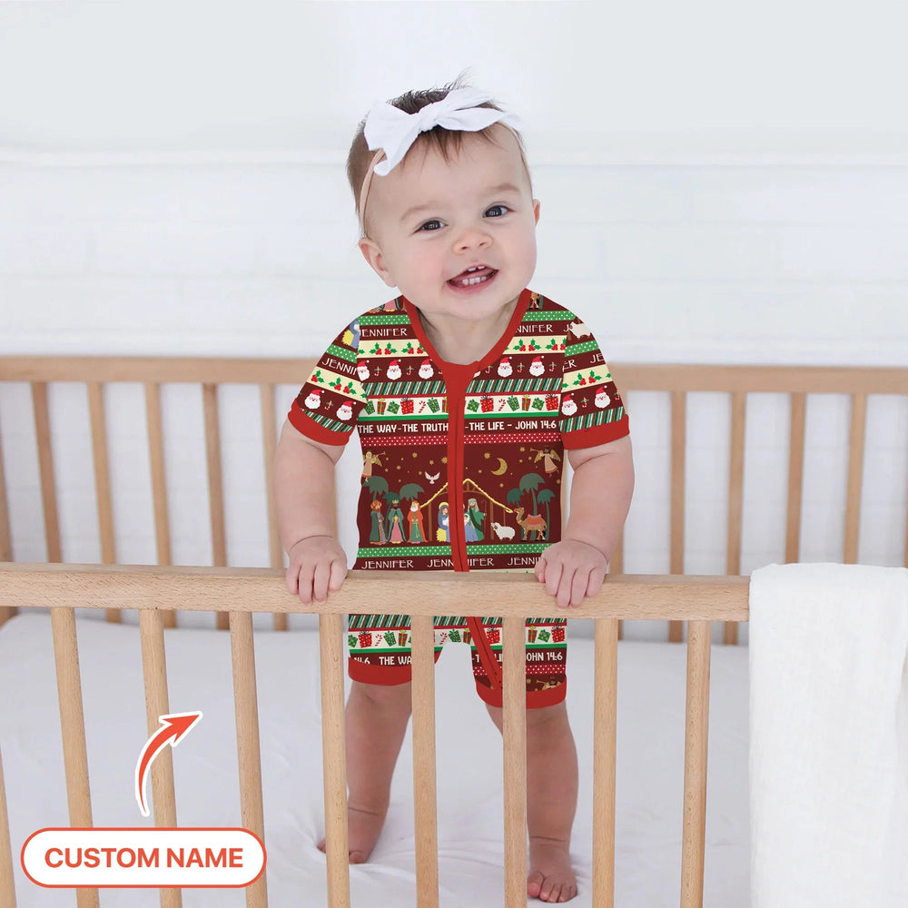 Jesus The Way The Truth The Life Custom Name Shorty Zippy - Zumbamboo