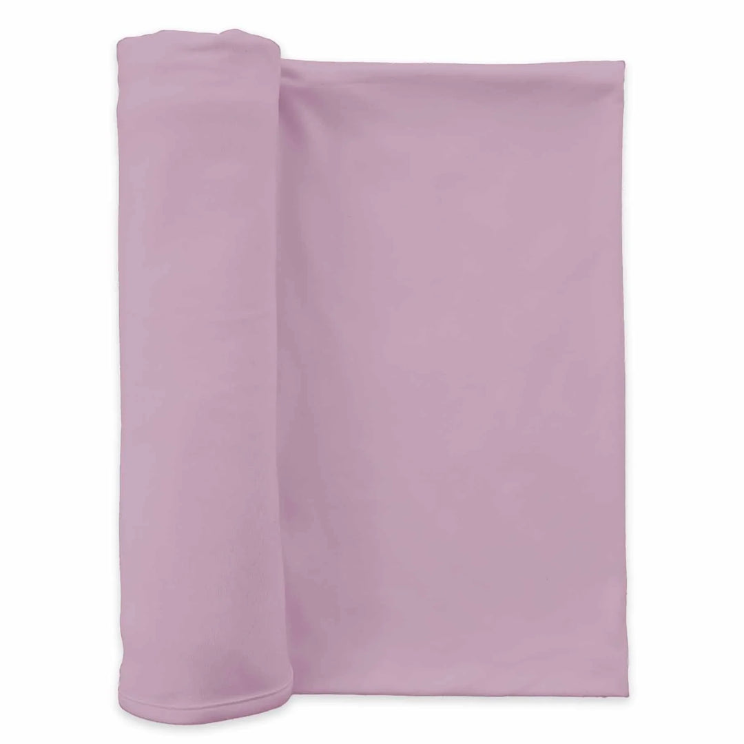 Solid Knit Swaddle Blanket , Solid Knit Swaddle Blanket - Dusty Purple