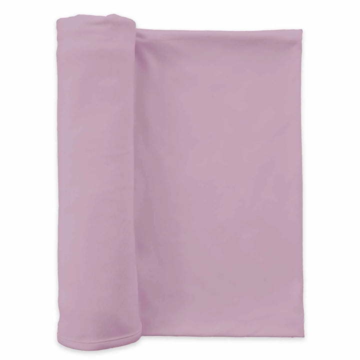 Solid Knit Swaddle Blanket , Solid Knit Swaddle Blanket - Dusty Purple