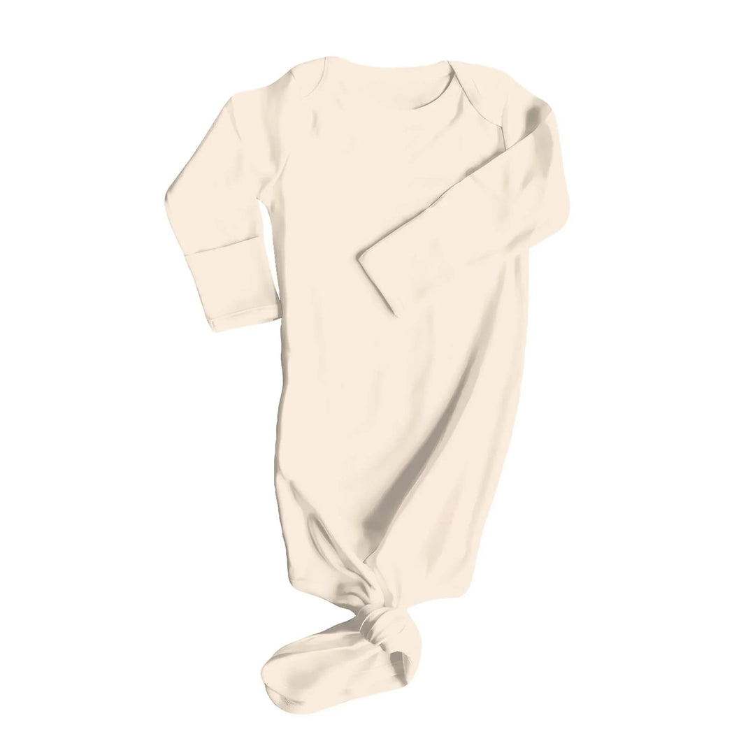 Knot Gown In Antique White - Zumbamboo