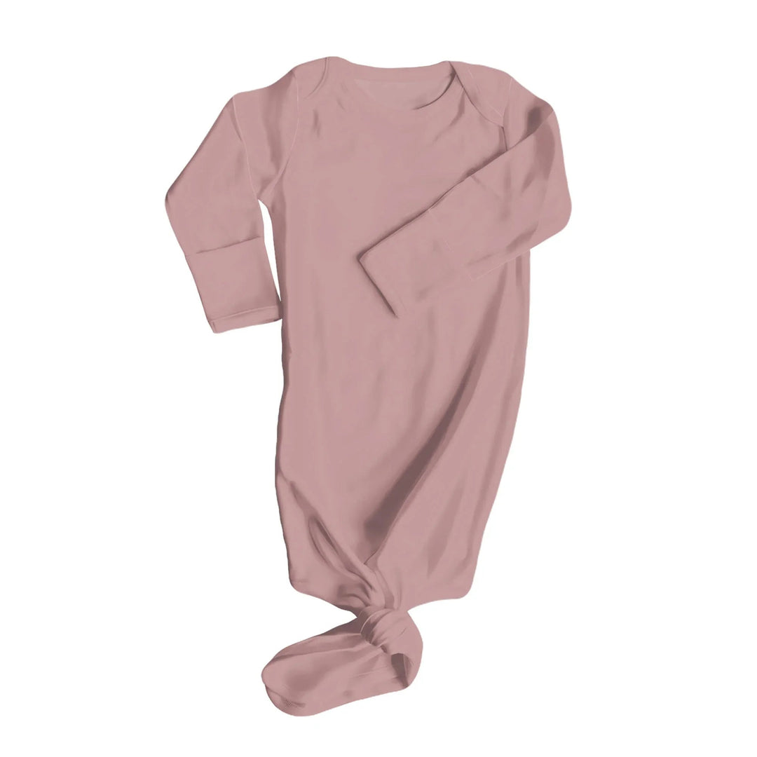 Knot Gown In Rosy Brown - Zumbamboo