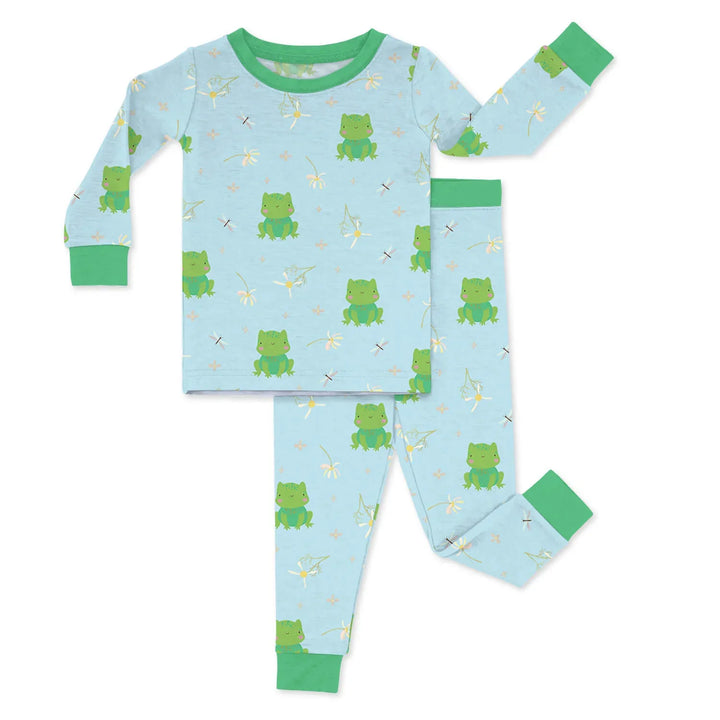 Leaping Love Two Piece Pajama Set , Leaping Love Two Piece Pajama Set - 12-18M