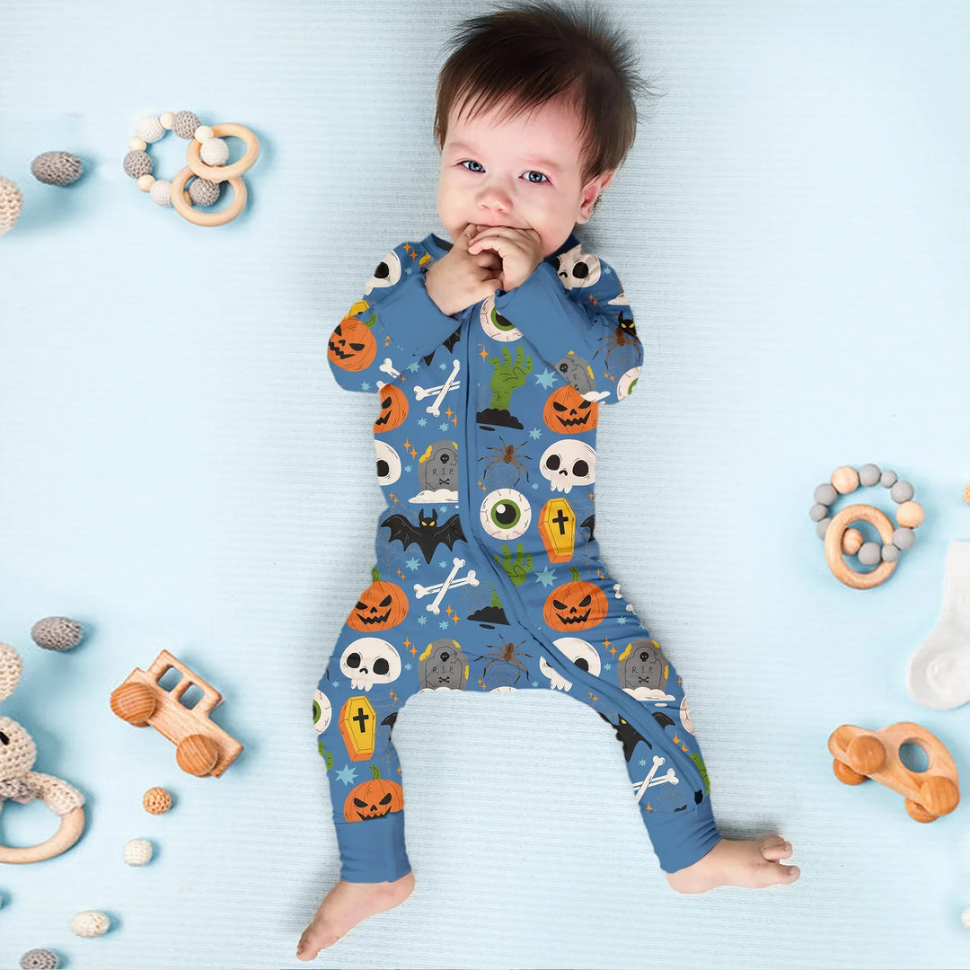 Little Monsters Convertible Zippy For Halloween - Zumbamboo