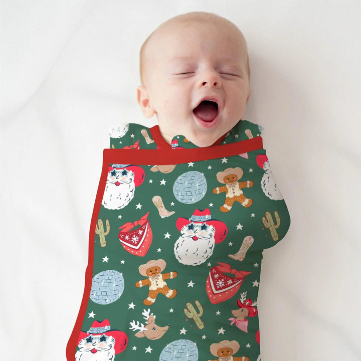 Lovely Western Christmas Boy Sleep Bag - Zumbamboo
