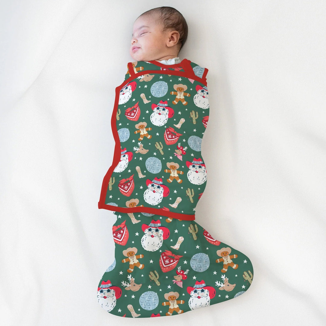 Lovely Western Christmas Boy Sleep Bag - Zumbamboo