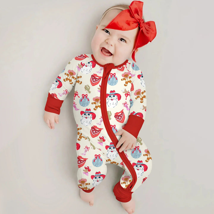 Lovely Western Christmas Girl Convertible Zippy - Zumbamboo