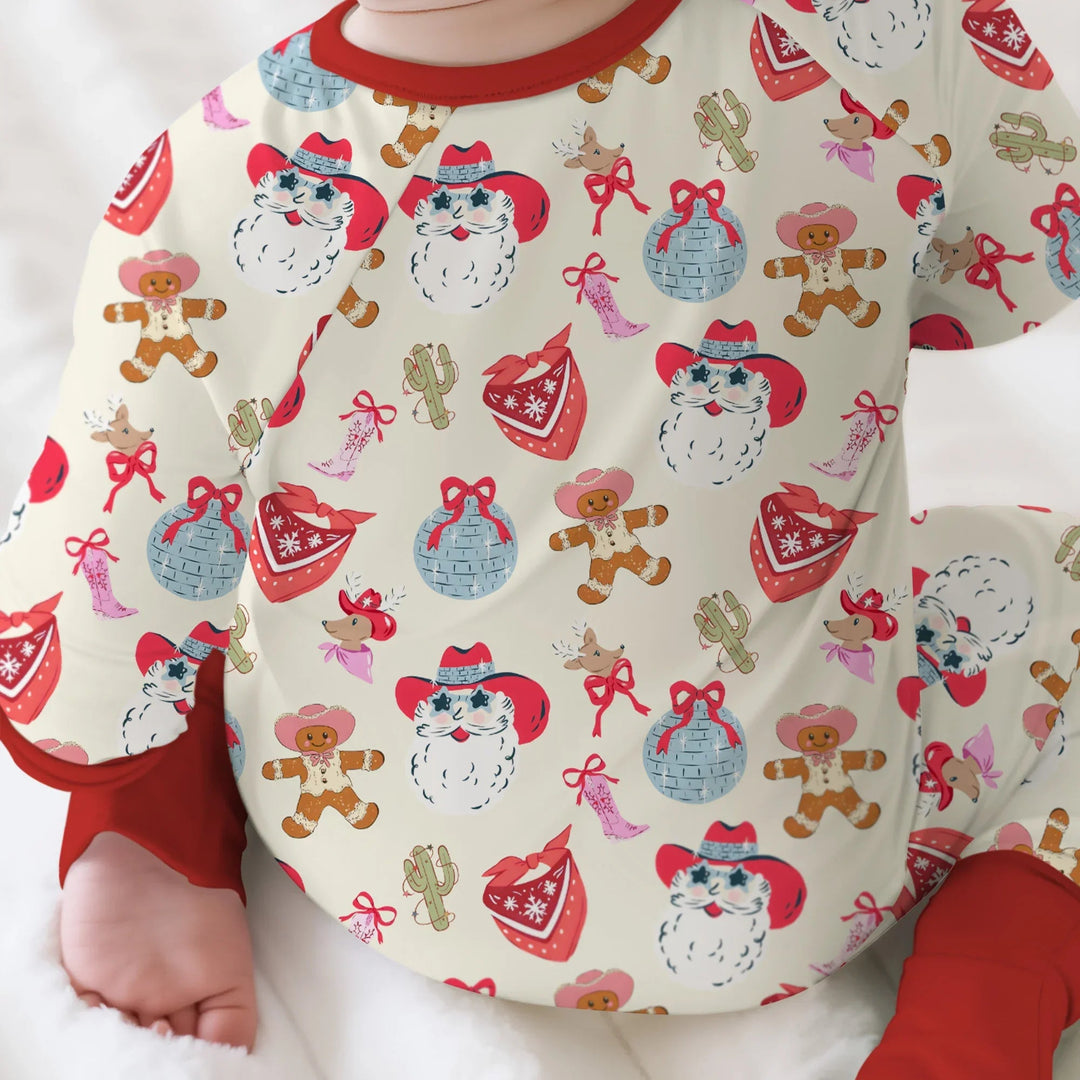 Lovely Western Christmas Girl Convertible Zippy - Zumbamboo