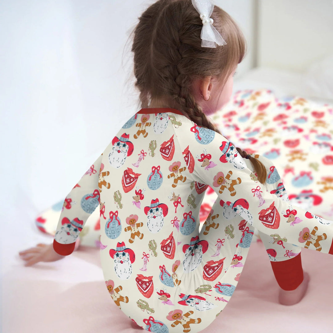 Lovely Western Christmas Girl Convertible Zippy - Zumbamboo