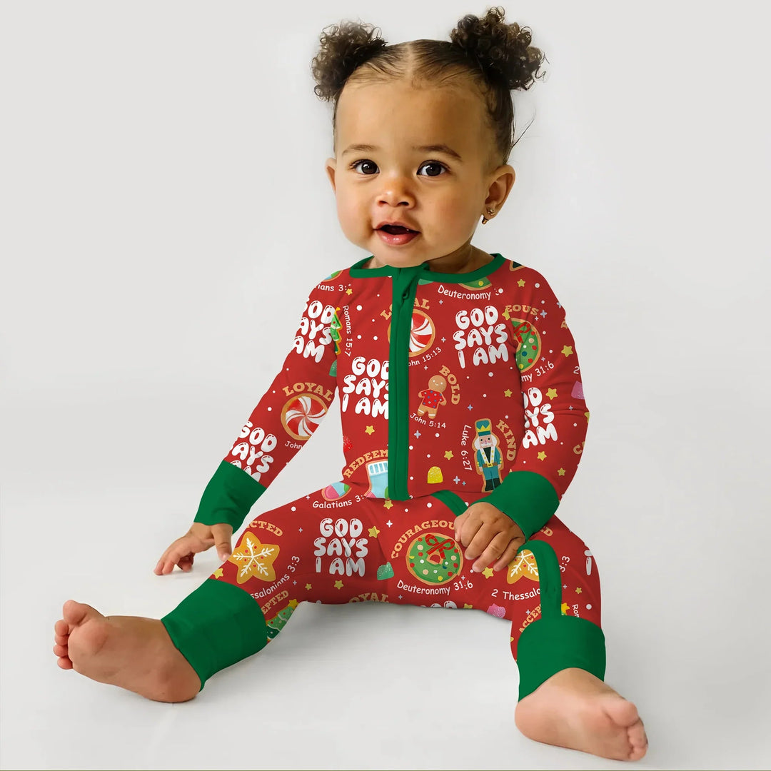 Merry Christmas God Says I Am Convertible Zippy - Zumbamboo